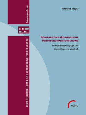 cover image of Komparative pädagogische Berufsgruppenforschung